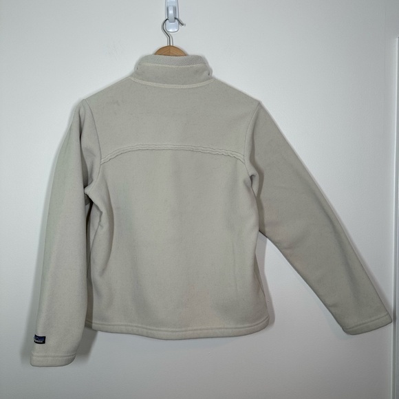 PATAGONIA  Synchilla Beige Windzone Jacket Small - Picture 8 of 8